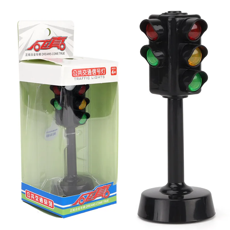 

Children Acousto-optic Toy Traffic Signals At Traffic Lights Car Toy Camera Detection Safety Teaching Aids for Early Education