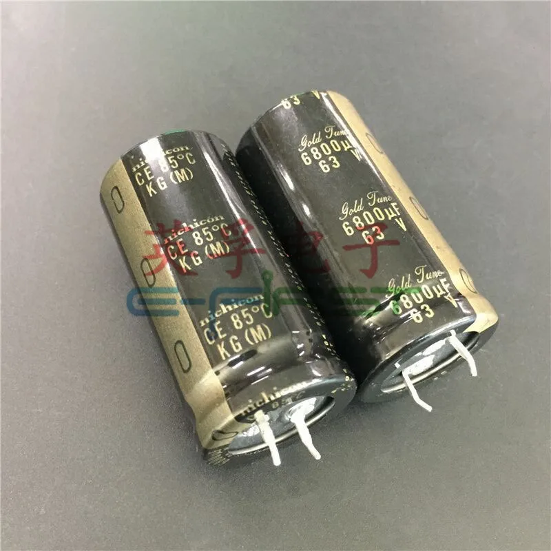 

2020 hot sale 2PCS/4PCS Original nichicon 63v6800uf 63v KG audio special Electrolytic capacitor 25X50 free shipping
