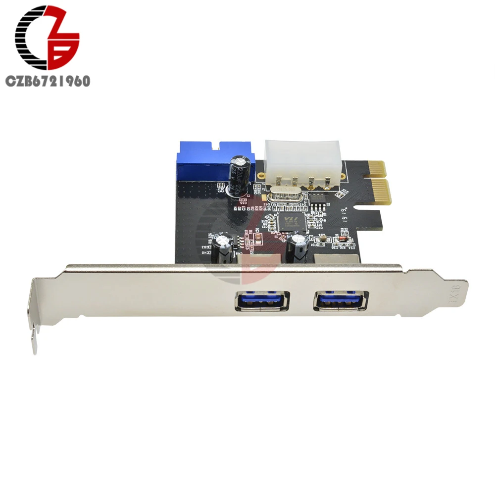 PCI Express USB 2 Порты 3,0 спереди Панель с помощью 4-контактных& 20-контактный Управление адаптер карт