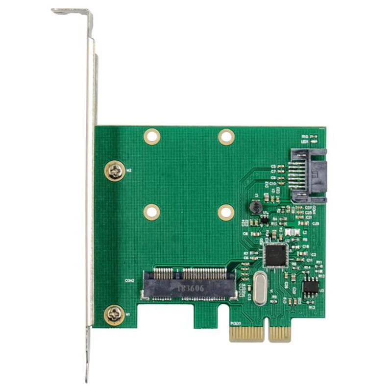 PCI-E SATA 3 0 Настольный SSD жесткий диск Расширительная карта Pcie адаптер MSATA M для PCI