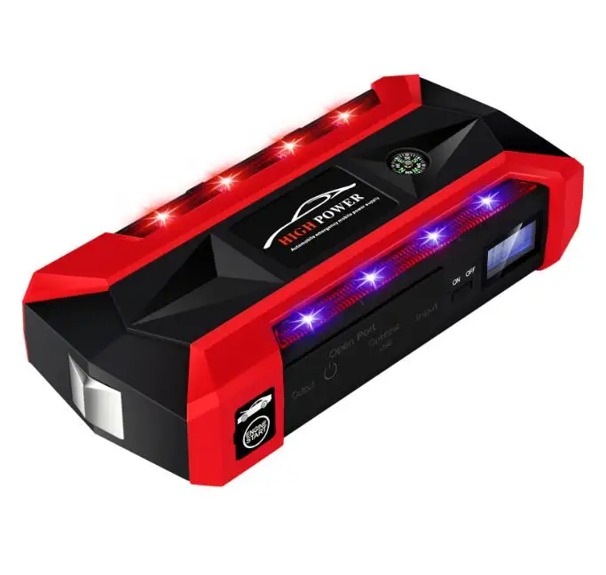 Автомобильный пусковое устройство power Bank 600A портативный автомобильный аккумулятор зарядное устройство 12 В пусковое устройство бензиновый дизельный супер мощный автомобильный стартер