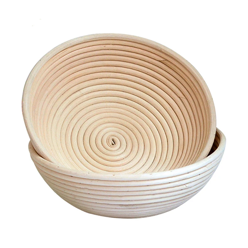 Натуральный Ротанг Корзина для теста доказательства ферментации корзина с