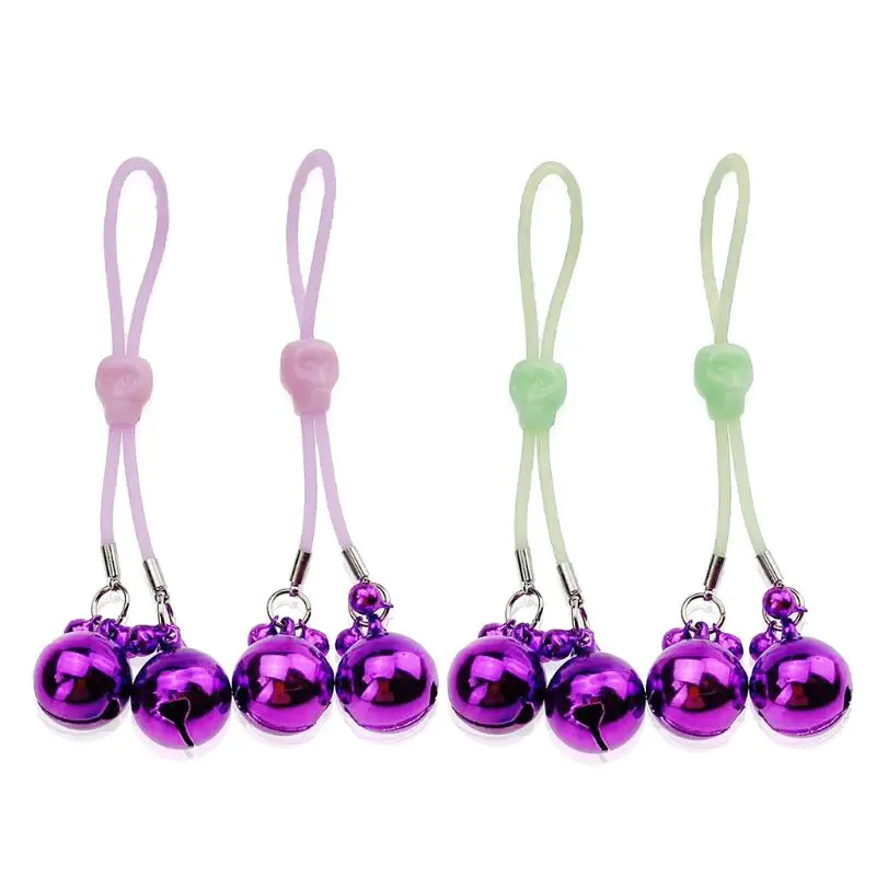 Регулируемые зажимы для сосков светящаяся веревка бондаж зажим груди раб БДСМ