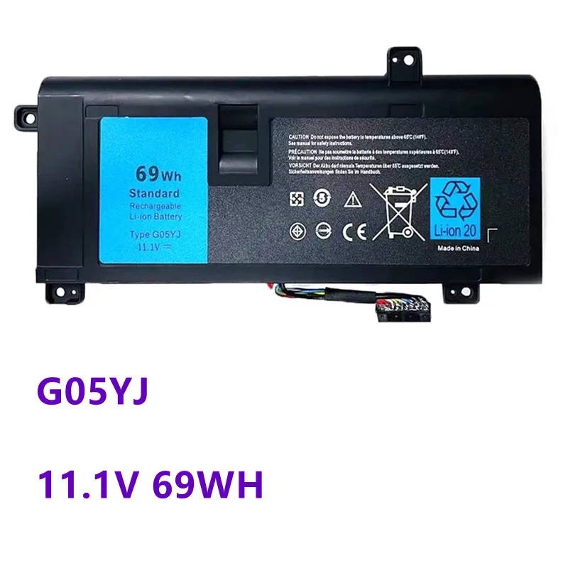 

G05YJ 0G05YJ Y3PN0 8X70T Laptop Battery For Dell Alienware 14 A14 M14X R3 R4 ALW14D ALW14D-4528 ALW14D-1528 11.1V 69Wh