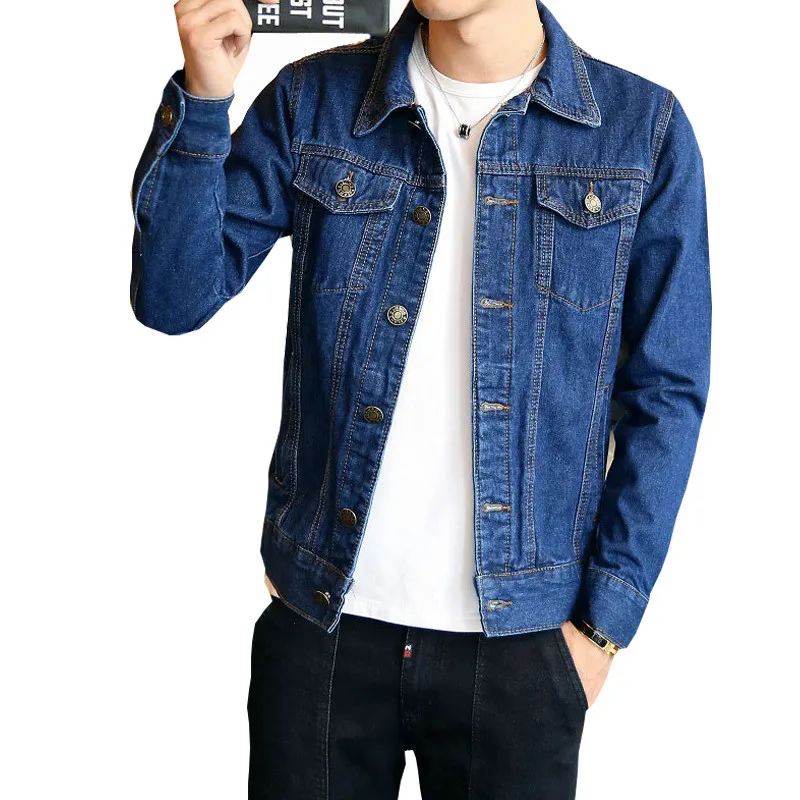 

Оптовая продажа джинсовая Молодежная куртка Мужская Хип-Хоп Ретро куртка повседневная куртка Бомбер модная уличная Мужская куртка и пальт...