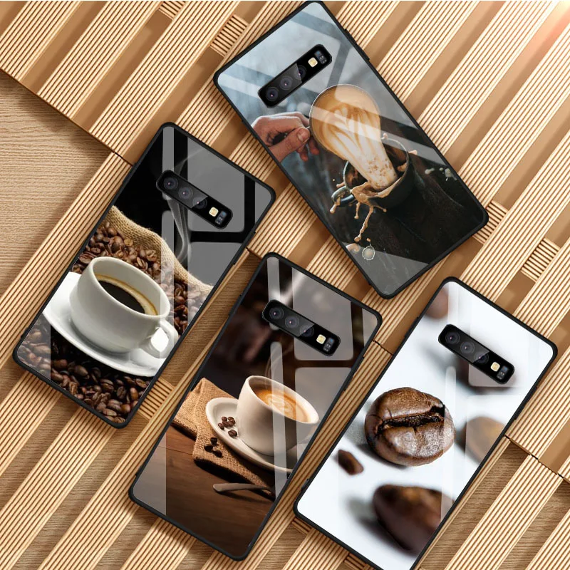 Чехол из закаленного стекла для Samsung S21/S20/A11/S10/S10E/S9/S8 Plus Lite/Note20/Note10 | Мобильные