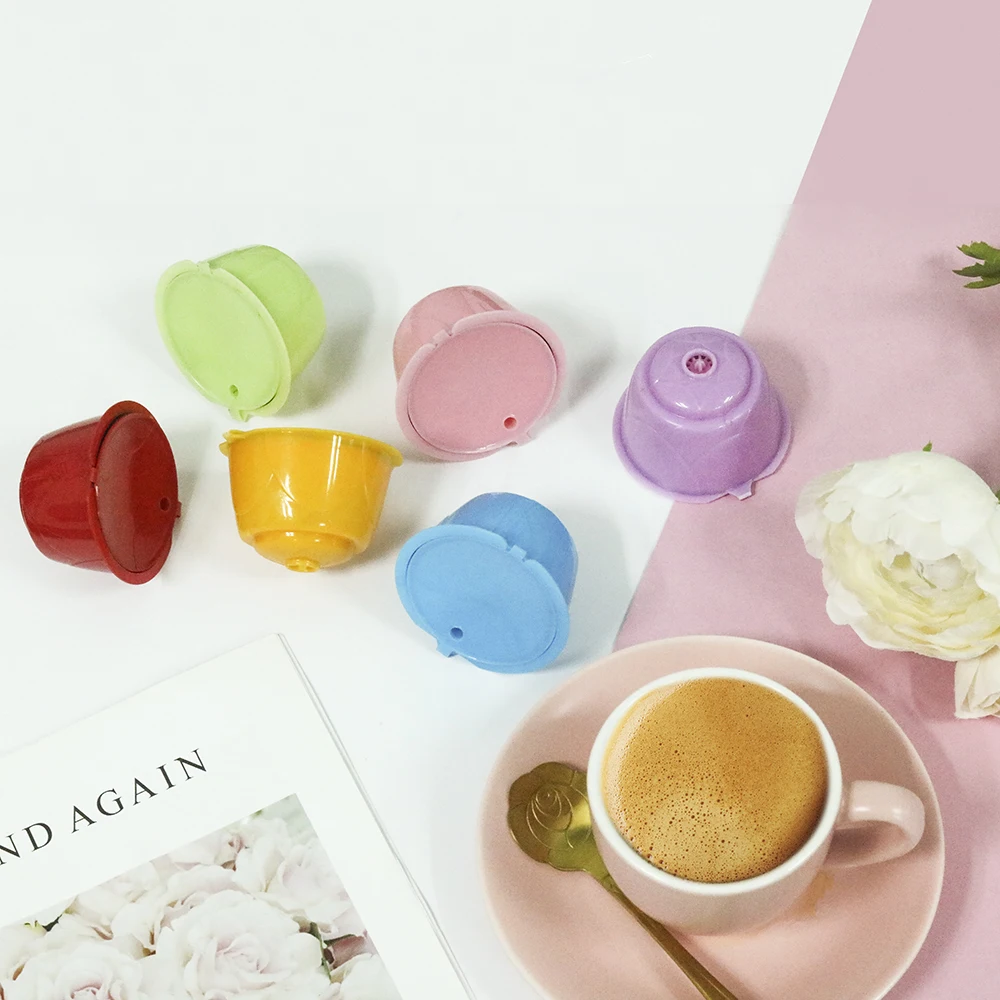 Многоразовые кофейные капсулы Dolce Gusto 3/6 шт./лот многоразовые Nescafe кофемашина