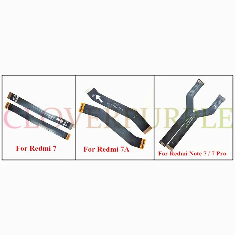 

10x основной FPC ЖК-дисплей подключение материнской платы гибкий кабель для Xiaomi Redmi 7 7A Note 7 и Pro