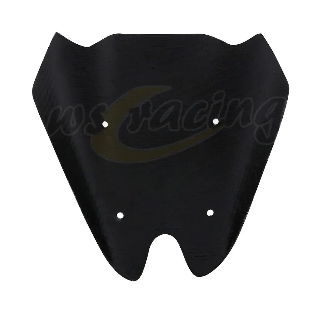 Мотоциклетный черный чехол из углеродного волокна для бензобака масла и газа