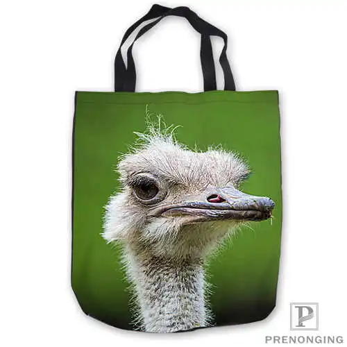 Пользовательские холст emu_bird_ostrich_animalsTote ручные сумки сумка для покупок