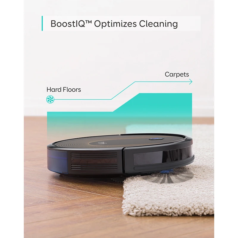 eufy [BoostIQ] RoboVac 30C Robot Vacuum Cleaner 1500Pa Suction Boundary Strips Included Quiet Self-Charging Robotic | Бытовая техника