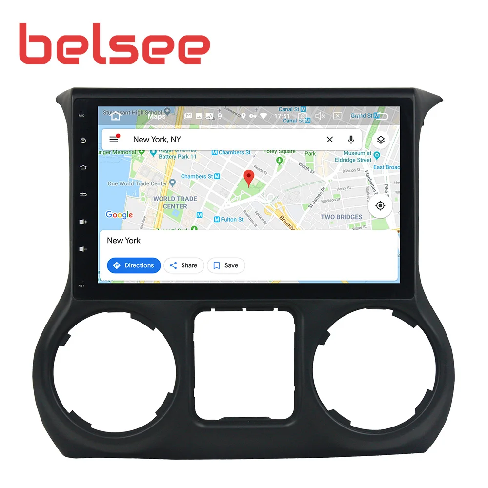 Belsee 10," PX6 Android 9,0 8 ядерный 4 Гб 64 Гб стерео головное устройство автомобильное радио gps Bluetooth Авторадио для Jeep Wrangler JK 2011