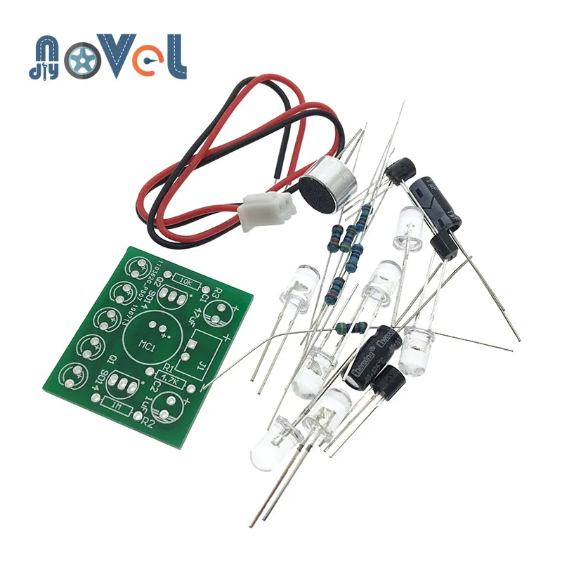 3V 5 V Голосовое управление Управление светильник светодиодный световая мелодия