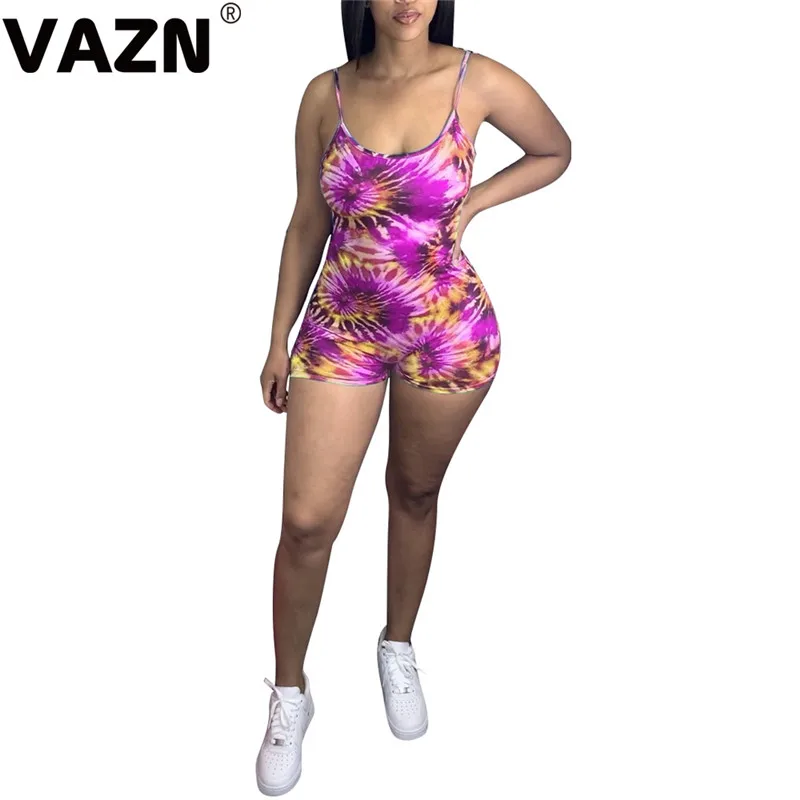 Лето 2020 Новое поступление пляжный открытый сексуальный модный тонкий комбинезон