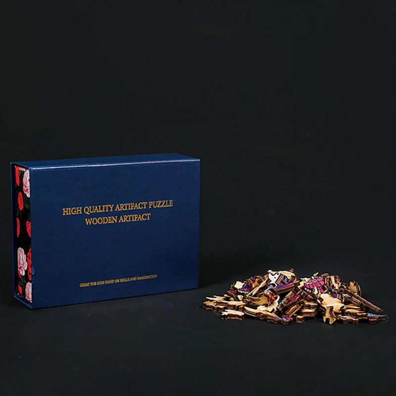 

300+PCS Werewolf 3D Wooden Puzzle Jigsaw Toys Majestic Animal Puzzle For Kid Children Creative Diy Children Personalized Gift