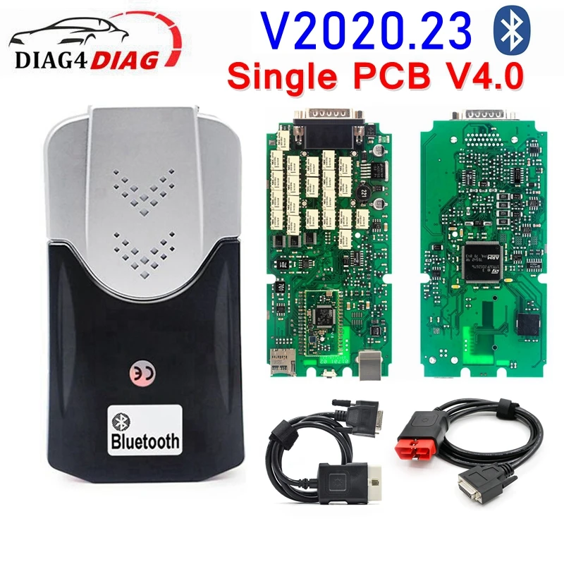 

New 2020.23 / 2017.R3 Multidiag Pro+ OBD2 Scanner USB Bluetooth V4.3 NEC Relays DS TCS Single Board Car/Truck Diagnostic Tool