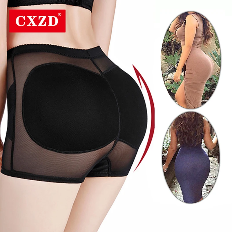 

CXZD 2020 new women use padded butt breathable panties control panties to push up big butt fake butt body shaper