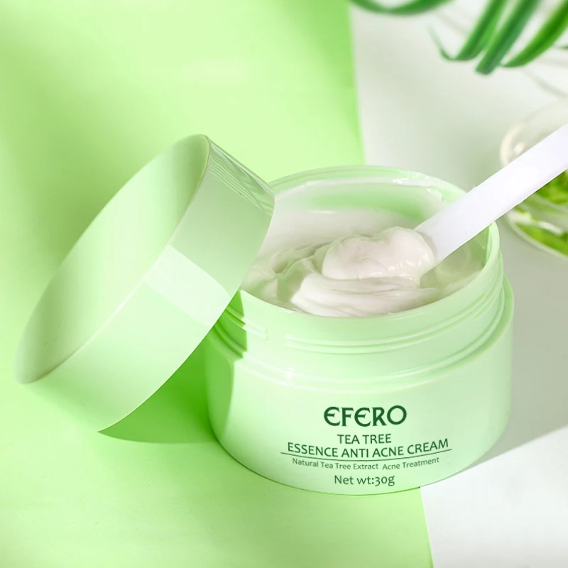 Эссенция зеленого чая крем против акне уход за кожей лица лечение Удаление