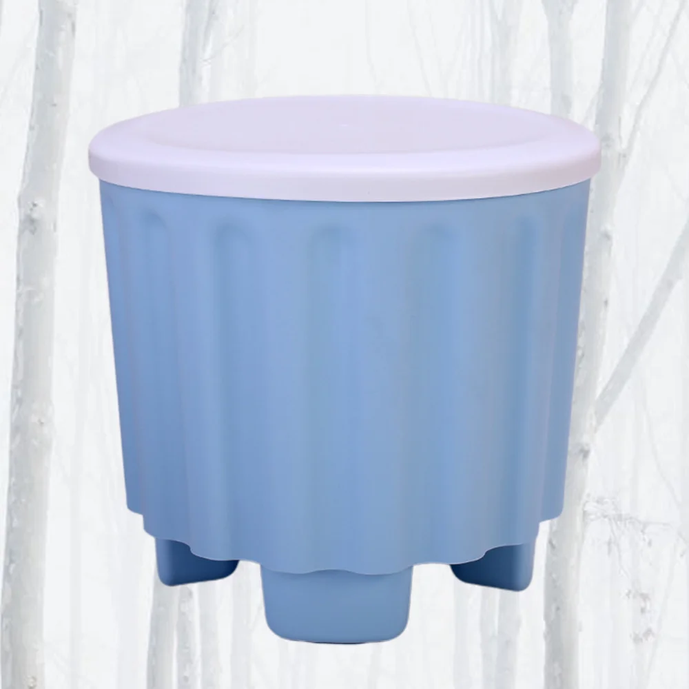 

Stackable Stool Multifunction Creative Storage Chair Fashion Home Decoration (Blue)