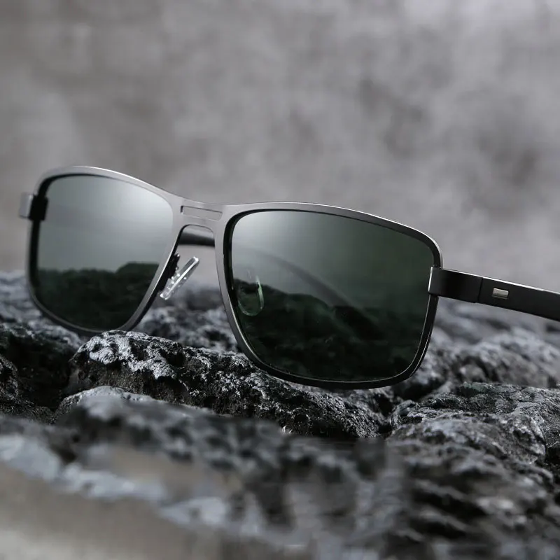 Солнцезащитные очки в стиле ретро Мужские поляризационные солнцезащитные