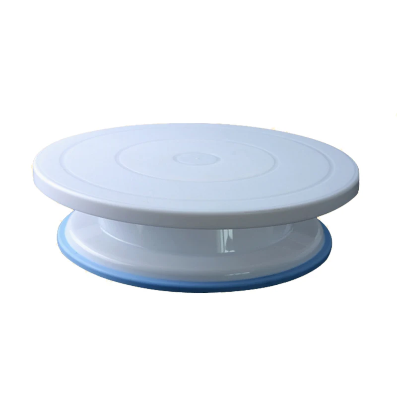 длякухни Пластиковая тарелка для торта вращающаяся противоскользящая круглая