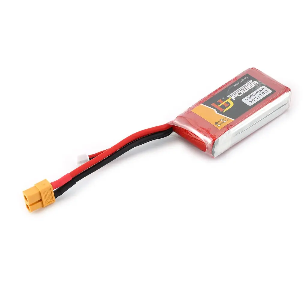 HJ 7,4 V 1500MAH 35C 2S Lipo аккумулятор XT60 разъем Перезаряжаемый для RC гоночный Дрон вертолет модель автомобиля лодки