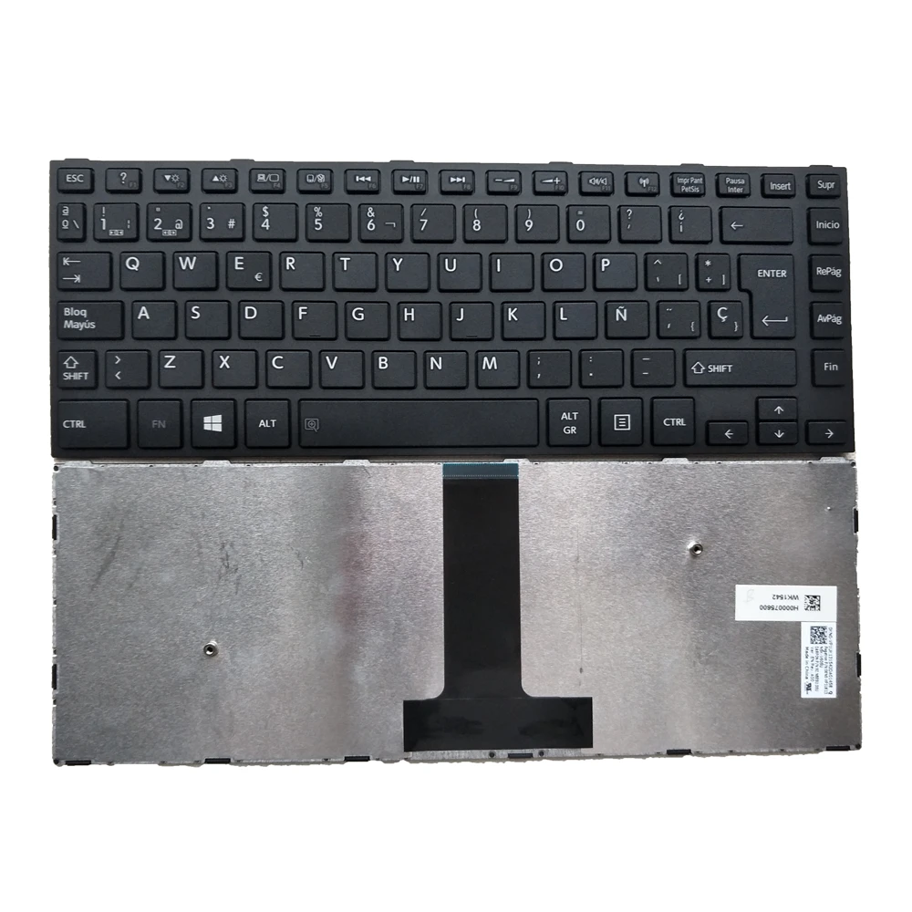 

Fast Ship OVY SP Spanish US laptop keyboard for TOSHIBA C40-B C40d-B C40t-B P/N:0KN0-VP1UK13 9Z.NBESU.00U 0KN0-VP1UI12 KB
