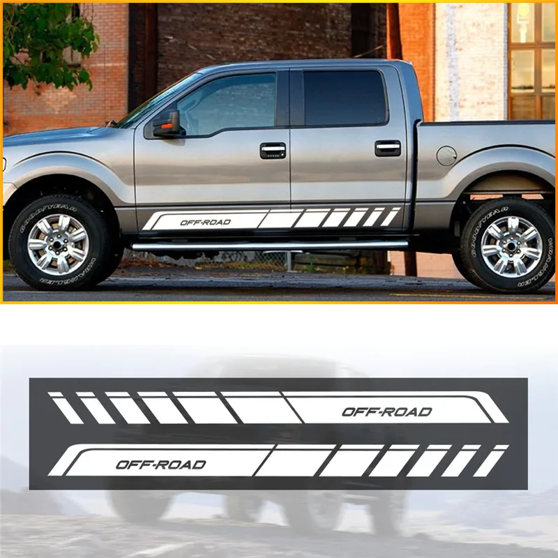Наклейки для пикапа грузовика машины боковые полосы наклейки GMC SIERRA CANYON |