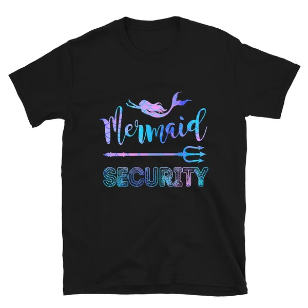 

Merman Mermaid Security Tshirt Short-Sleeve Unisex T-Shirt