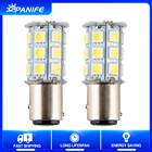 Автомобильная светодиодная лампа для задсветильник хода Spanife 2 шт. 1156 1157 CSP для VW Passat B5 B6 Golf Canbus автомобильная лампа без ошибок DC 12 В