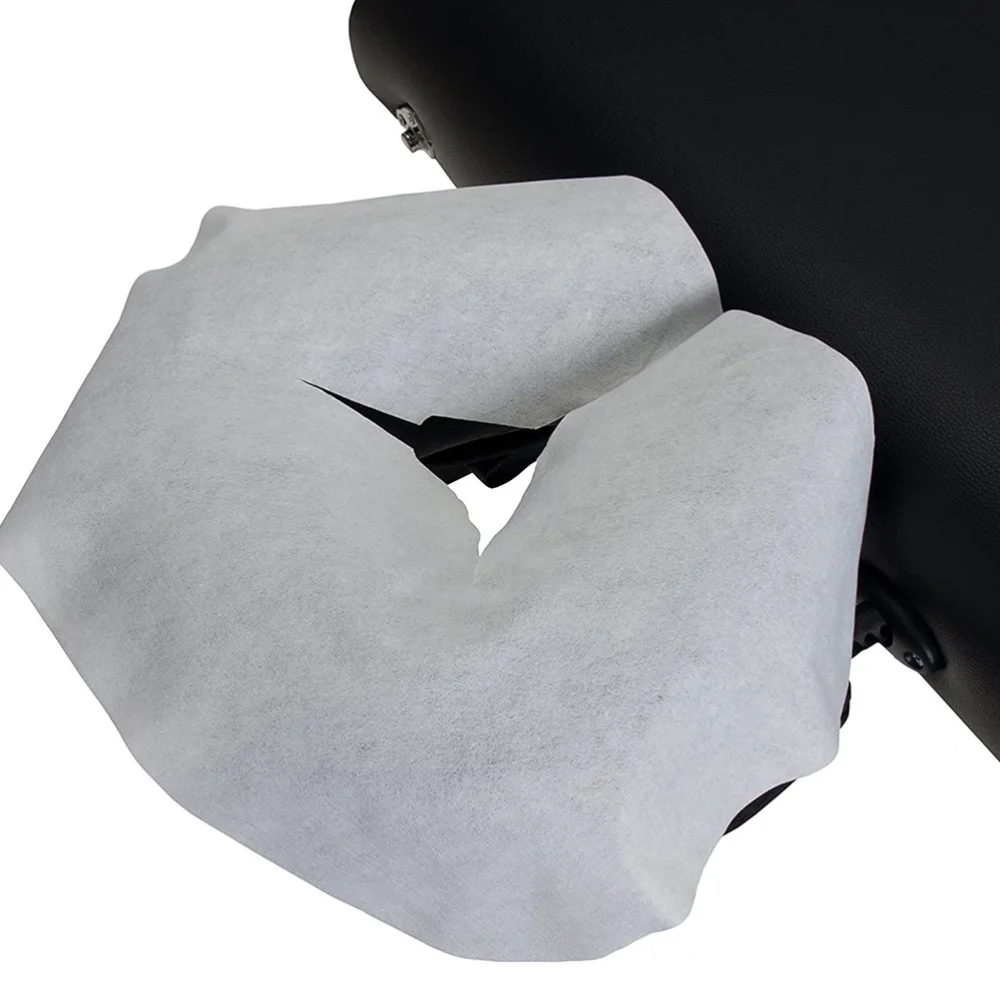 

200pcs Non-woven Cloth Face Pads for Table Beauty Salon (Assorted Color)