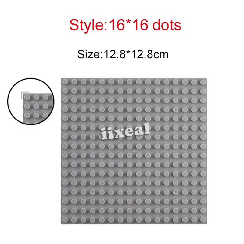 Classic 16*16 Base Plates Plastic Bricks DIY Creative Fit City Construction Building Blocks BasePlates Board Toys | Игрушки и хобби