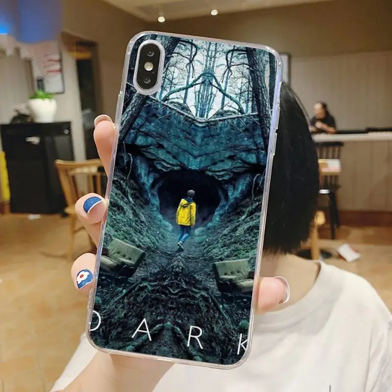 

Best Sellers netflix Dark TV series Phone Case Transparent for iPhone 6 7 8 11 12 s mini pro X XS XR MAX Plus