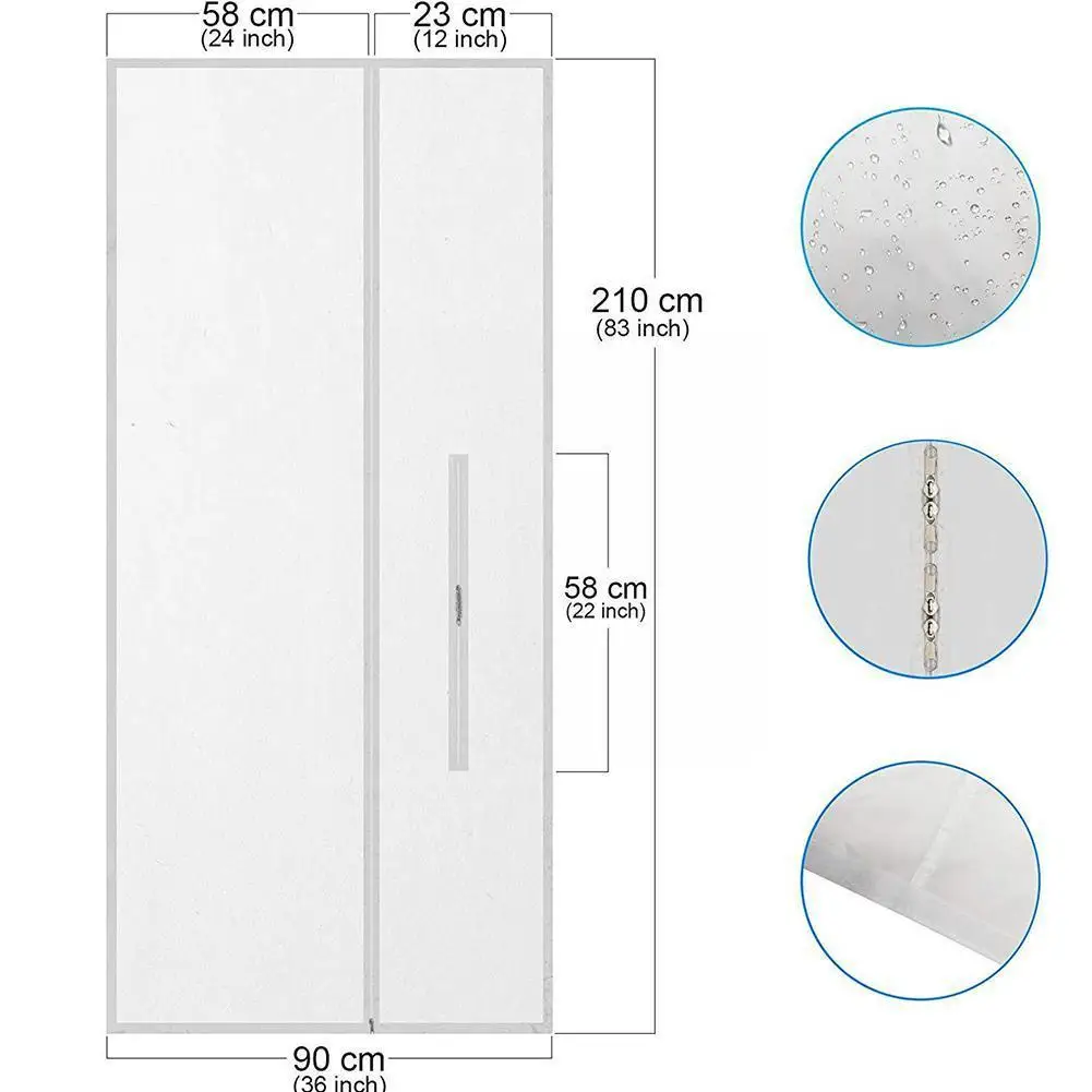 

Summer Indoor Mobile Air Conditioner Ventilation Sealing Lock And Sealing Vent Seal Cloth Kit Door Window Air G7P6