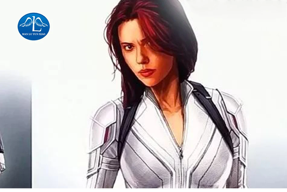 Manluyunxiao Черная Вдова Косплей Marvel супергерой белый комбинезон костюм на Хэллоуин для женщин Наташа романофф наряд индивидуальный заказ