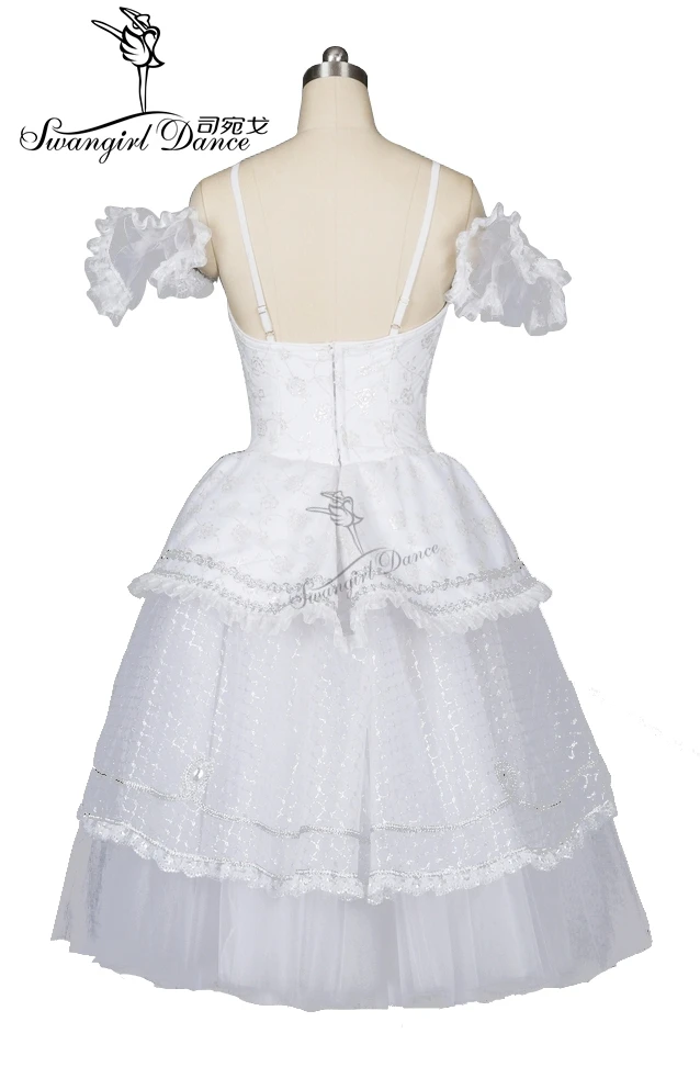Белое платье пачка для балета с лебедем и озером романтичное девочек балерина