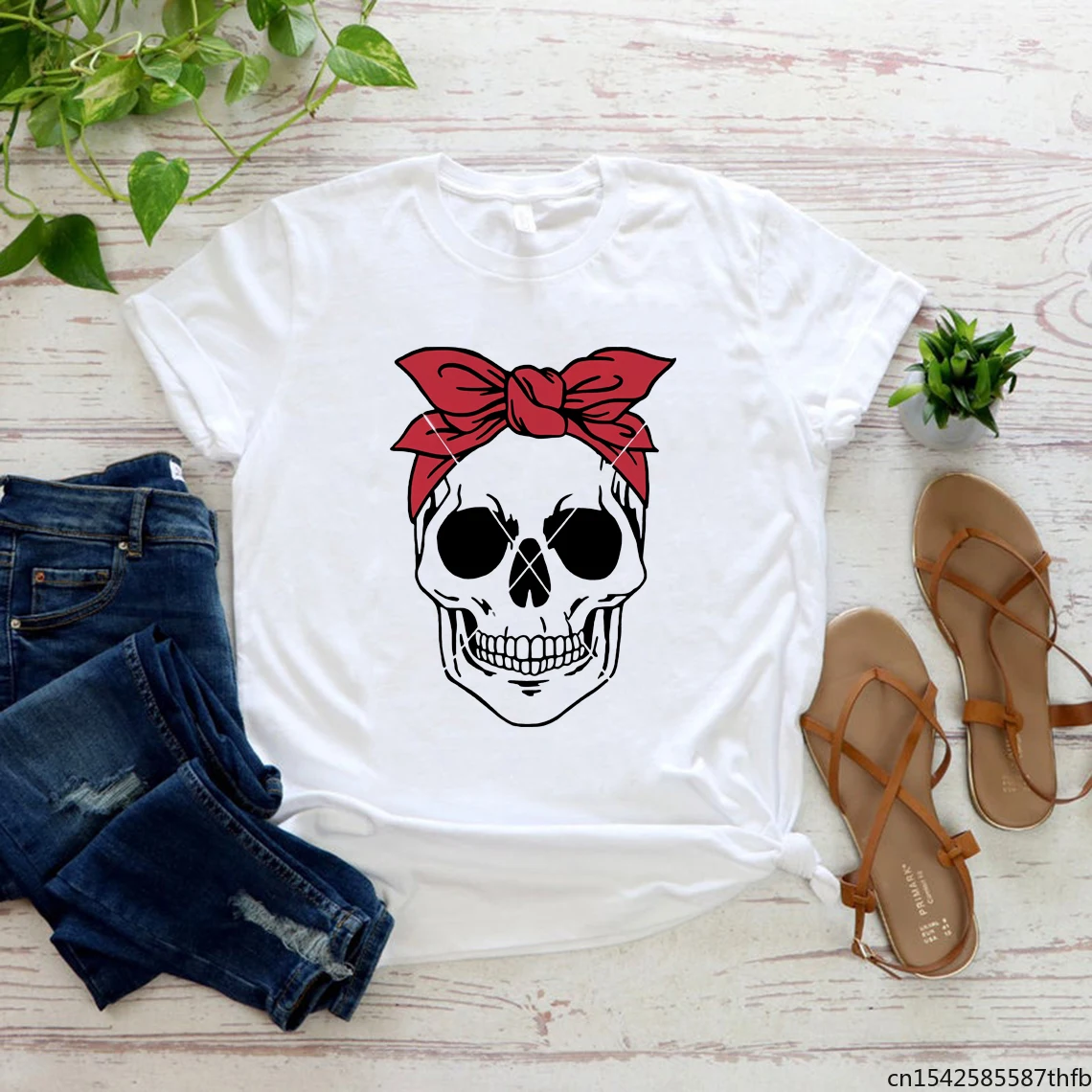 

Funny Skull Punk T Shirt Halloween Skull Shirt Women Graphic T Shirts Casual Tees Halloween Gifts Goth Clothes