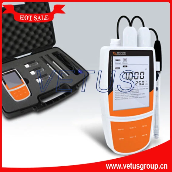 

Bante900P pH/ORP/Conductivity/TDS/Salinity/DO Meter