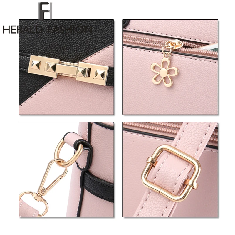 Herald Fashion роскошные сумки женские дизайнерская сумка через плечо для женщин на