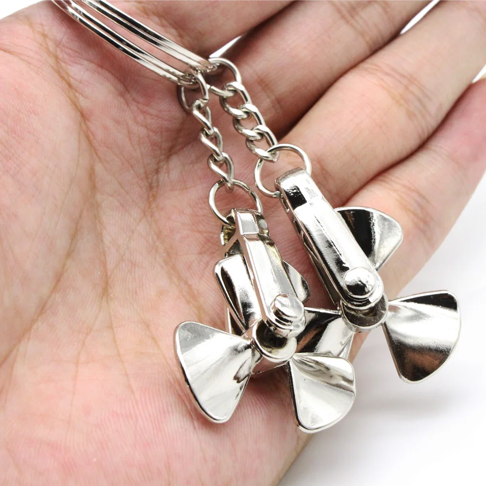 DSYCAR 1 шт. металлический брелок вращающаяся мельница Подвеска для женщин и мужчин