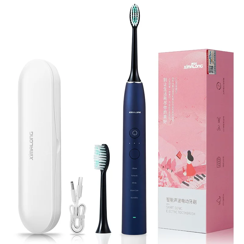 XiMALONG ZR505 электрическая зубная щетка звуковая автоматическая гигиена полости рта
