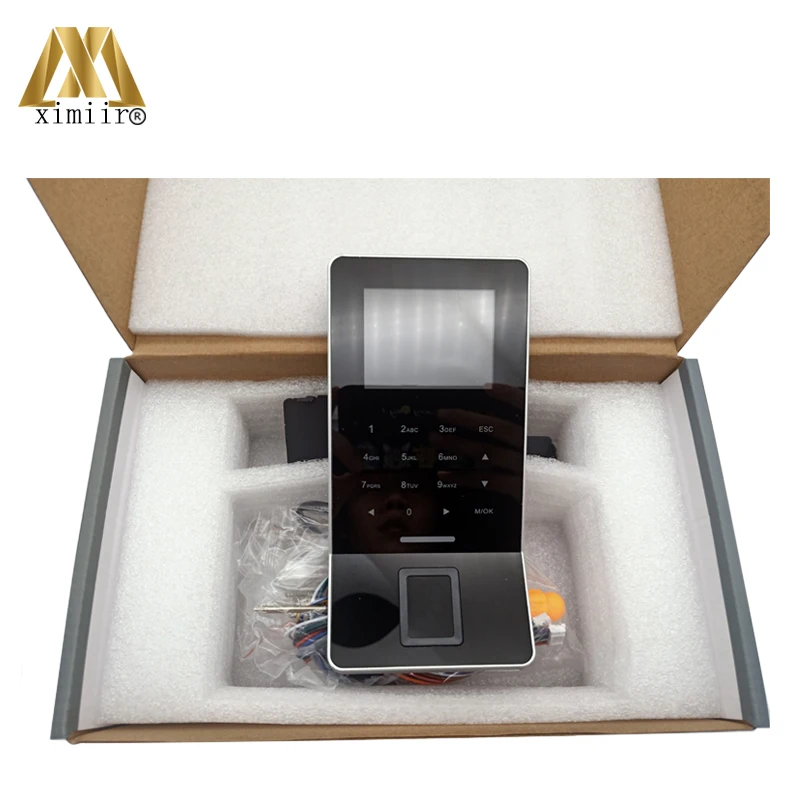 TCP/IP отпечатков пальцев система контроля допуска к двери F22 с считыватель для