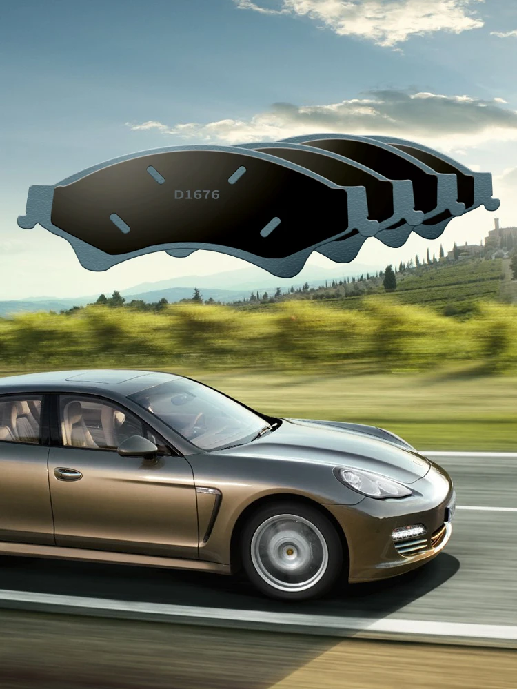 

A set of four pcs Fit For Honda New Fit car brake pads FRONT BRAKE PADS Automobile brake pad factory