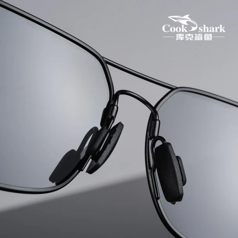Мужские солнцезащитные очки Cook Shark 2020 мужские хипстеры поляризационные для
