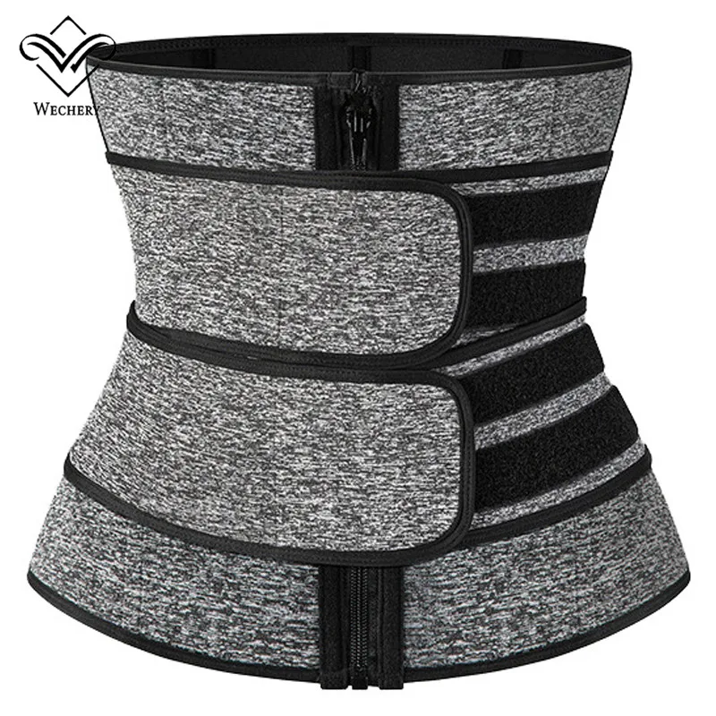 

Waist Trainer Slimming Belts Belly Control Sheath Fat Burning Sweat Belt Corset Sheath Firm Reductive Girdle Zip Waist Trainer