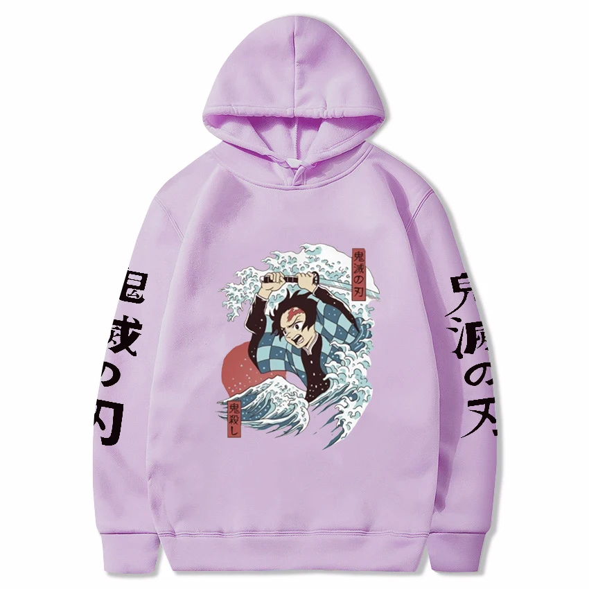 Sudadera con capucha de manga larga para ni&ntilde;os y ni&ntilde;as, ropa informal de primavera y oto&ntilde;o con estampado de Devil Slayer-1
