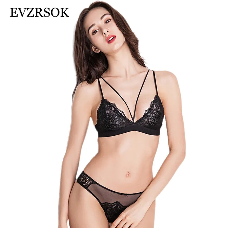 Женский комплект бюстгальтера прозрачный Эротический бюстгальтер бра с