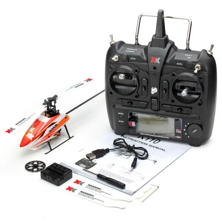 XK K110 6CH бесщеточный 3D-6G система RC вертолет RTF с FUTABA S-FHSS | Игрушки и хобби