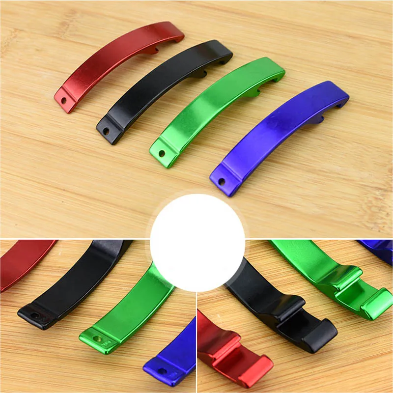 200pcs customize products Free print logo curve Metal aluminum Bottle Opener Key Ring Chain Beer Bar Tool Claw Gift laser LOGO | Канцтовары