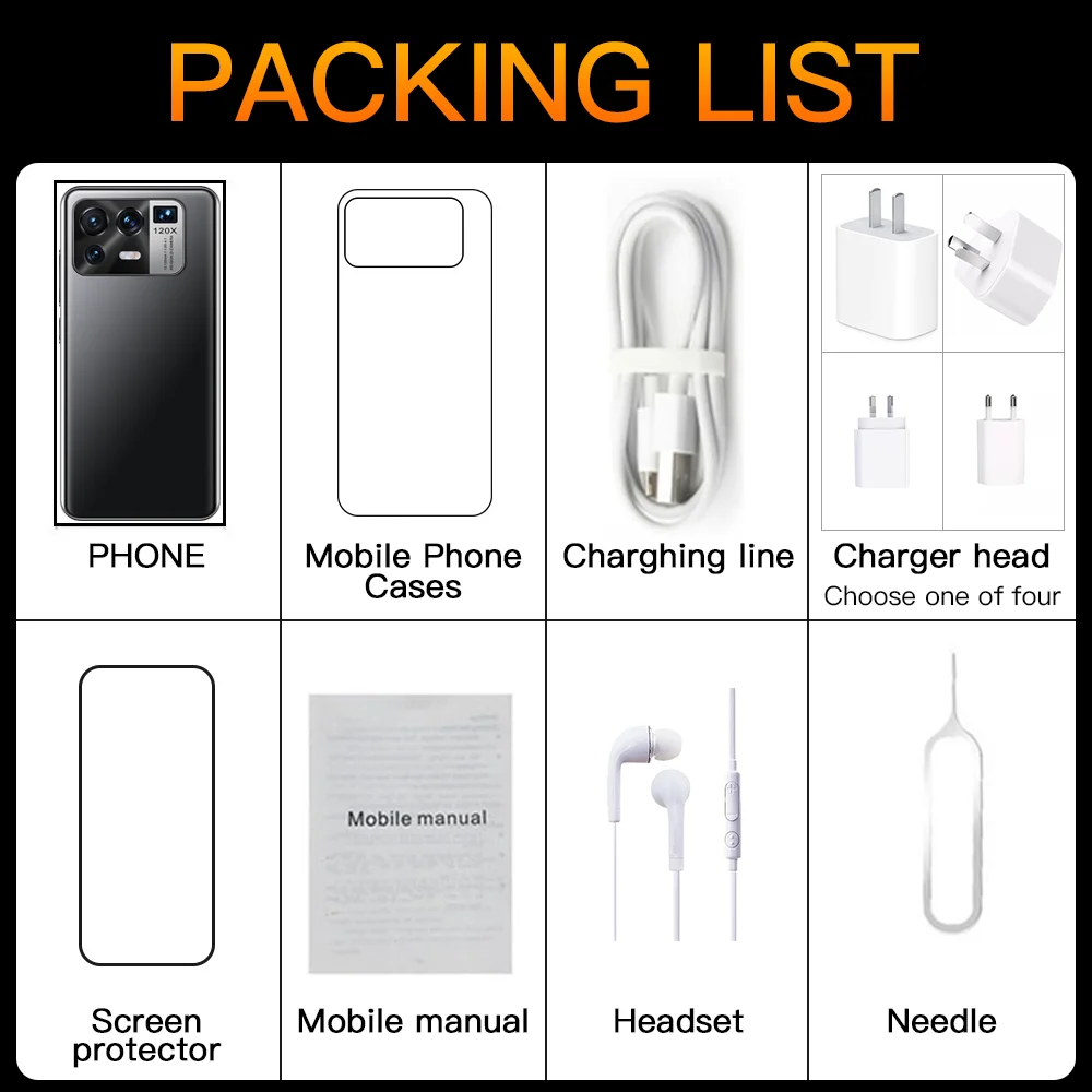 

6.7In Dewdrop Display Smartphone Android 11 M12pro 16GB RAM+512GB ROM Cheap Phone TOP Sale 6800mAh Unlocked cell phones